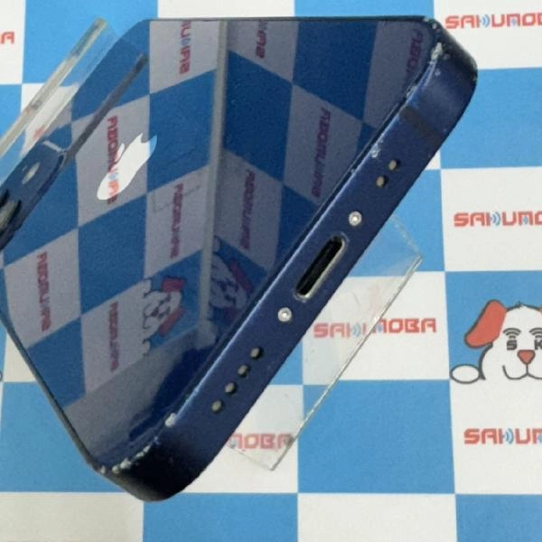 iPhone12 mini SoftBank版SIMフリー 64GB MGAP3J/A A2398 ジャンク品 ブルー