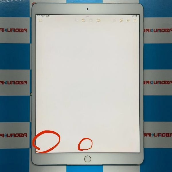 iPad Pro 10.5インチ SoftBank版SIMフリー 64GB MQF02J/A A1709 シルバー