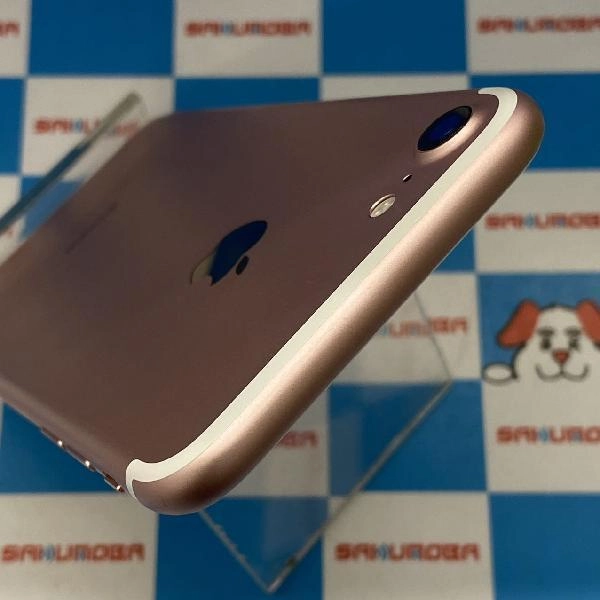 iPhone7 au版SIMフリー 256GB NNCU2J/A A1779 美品 ローズゴールド