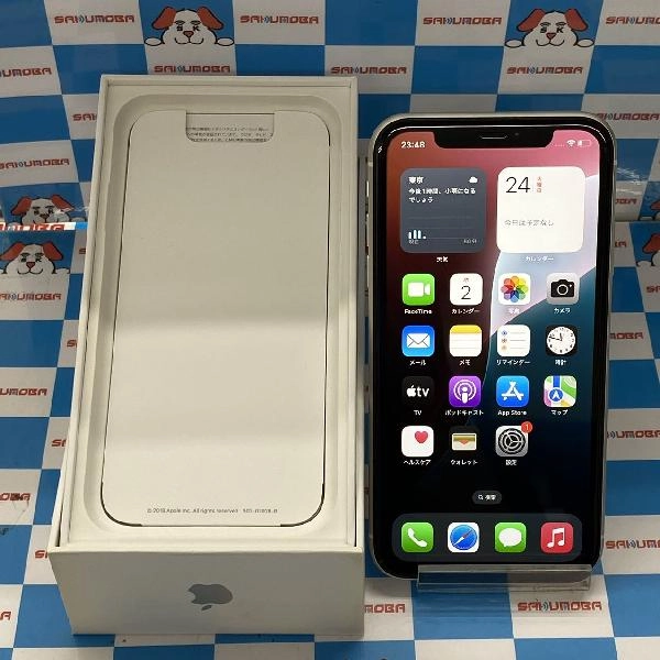 iPhone11 Apple版SIMフリー 256GB MWM82J/A A2221 ジャンク品 ホワイト