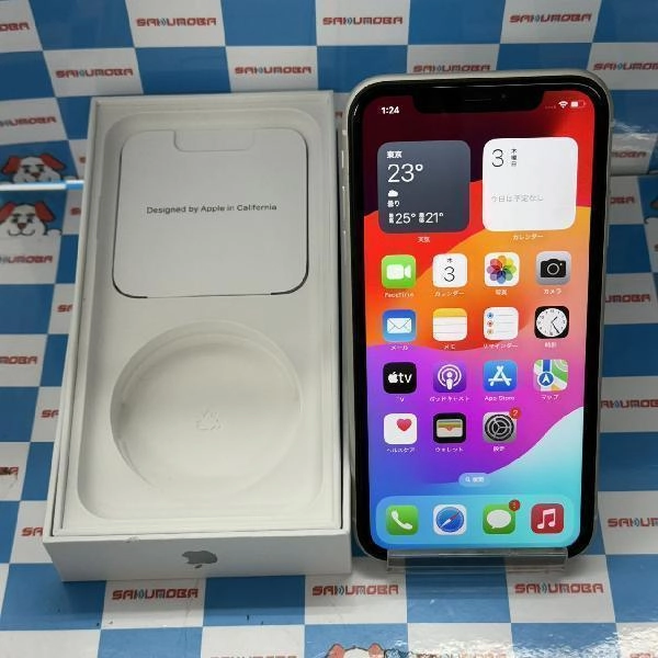 iPhone11 docomo版SIMフリー 64GB MHDC3J/A A2221 ジャンク品 ホワイト