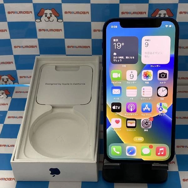 iPhone12 mini au版SIMフリー 128GB MGDP3J/A A2398 極美品 ブルー