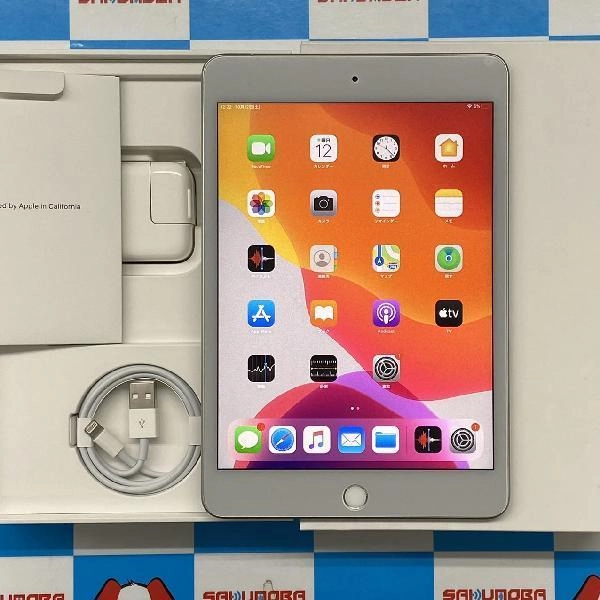 iPad mini 第5世代 au版SIMフリー 256GB MUXD2J/A A2124 新品同様 シルバー