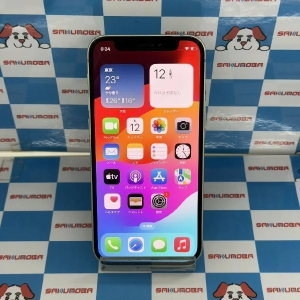 iPhone12 mini Apple版SIMフリー 128GB MGDQ3J/A A2398 美品 グリーン