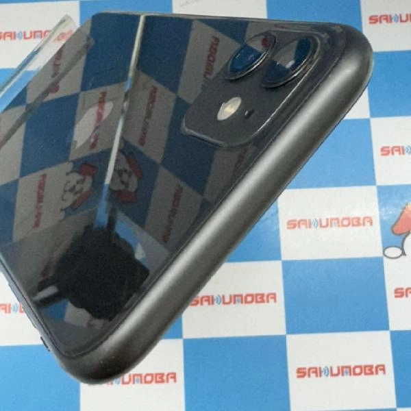 iPhone11 au版SIMフリー 64GB NWLT2J/A A2221 ジャンク品 ブラック