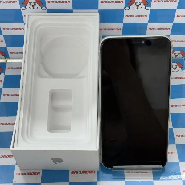 iPhone11 Apple版SIMフリー 64GB MWLU2J/A A2221 ジャンク品 ホワイト