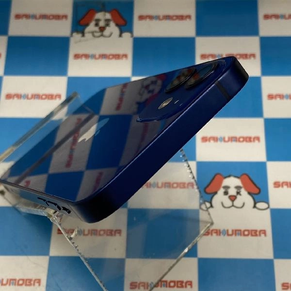 iPhone12 mini au版SIMフリー 128GB MGDP3J/A A2398 極美品 ブルー