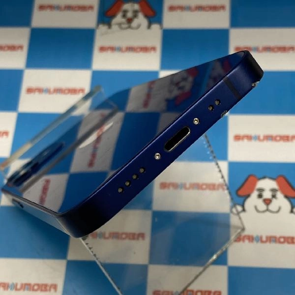 iPhone12 mini au版SIMフリー 128GB MGDP3J/A A2398 極美品 ブルー