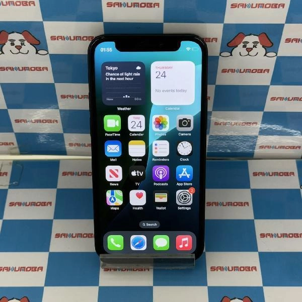 iPhone12 mini SoftBank版SIMフリー 128GB MGDJ3J/A A2398 ジャンク品 ブラック