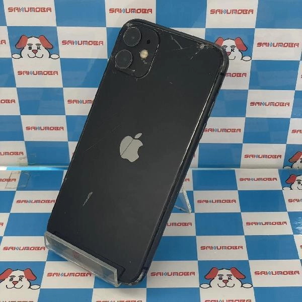 iPhone11 Apple版SIMフリー 64GB MHDA3J/A A2221 ジャンク品 ブラック