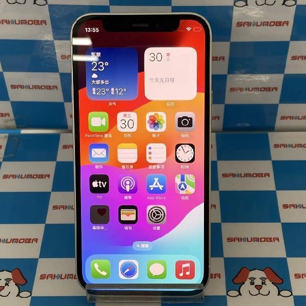 iPhone12 mini au版SIMフリー 128GB MGDM3J/A A2398 極美品 ホワイト
