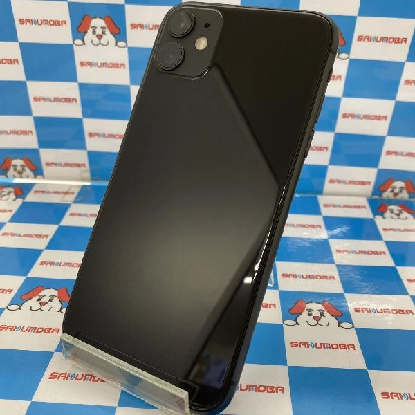 iPhone11 Apple版SIMフリー 128GB MWM52J/A A2221 ジャンク品 ブラック