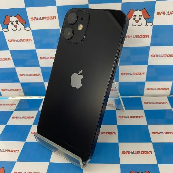iPhone12 mini Apple版SIMフリー 64GB MGA03J/A A2398 美品 ブラック