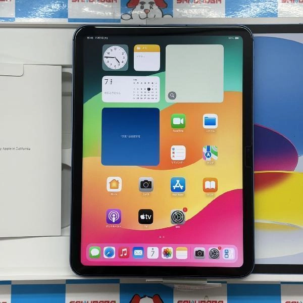 iPad 第10世代 docomo版SIMフリー 64GB MQ6K3J/A A2757 極美品 ブルー