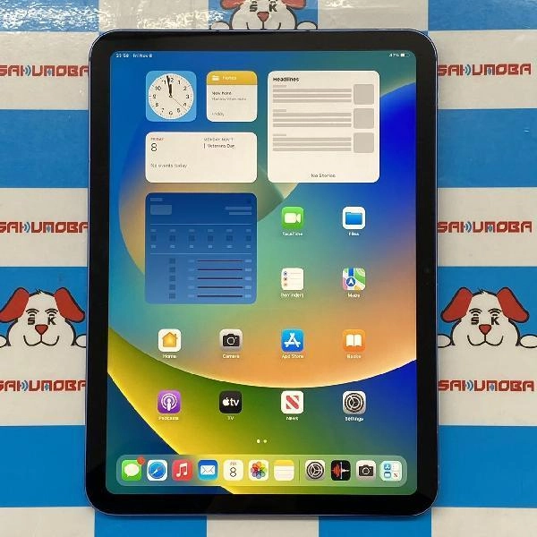 iPad 第10世代 SoftBank版SIMフリー 64GB MQ6K3J/A A2757 美品 ブルー