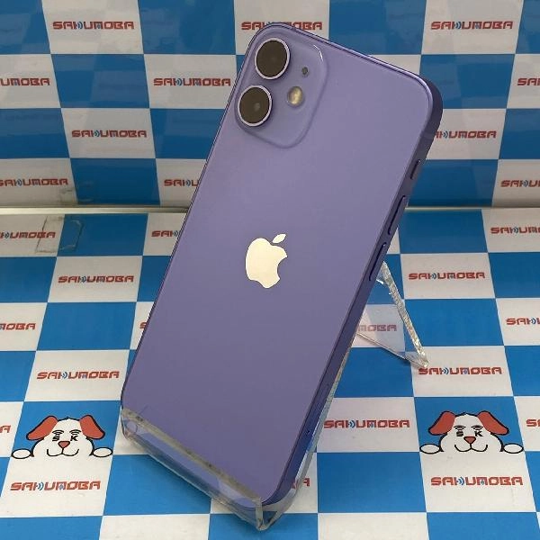 iPhone12 mini Apple版SIMフリー 128GB MJQD3J/A A2398 極美品 パープル