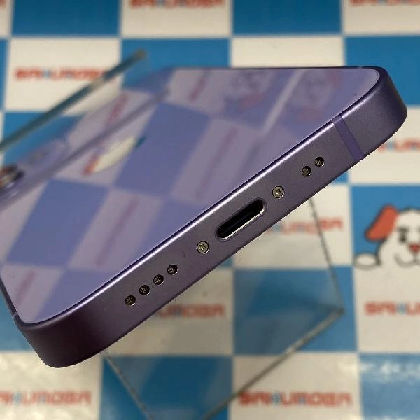 iPhone12 mini Apple版SIMフリー 128GB MJQD3J/A A2398 極美品 パープル