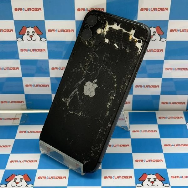 iPhone11 Y!mobile版SIMフリー 64GB MWLT2J/A A2221 ジャンク品 ブラック