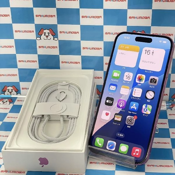 iPhone16 docomo版SIMフリー 256GB MYDY3J/A A3286 新品同様 ピンク