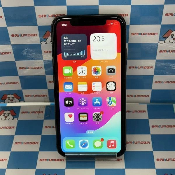 iPhone11 Apple版SIMフリー 64GB MWLT2VN/A A2221 ジャンク品 ブラック