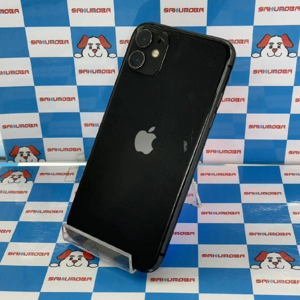 iPhone11 Apple版SIMフリー 64GB MWLT2VN/A A2221 ジャンク品 ブラック