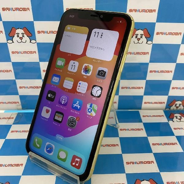 iPhone11 au版SIMフリー 64GB MWLW2J/A A2221ジャンク品 イエロー