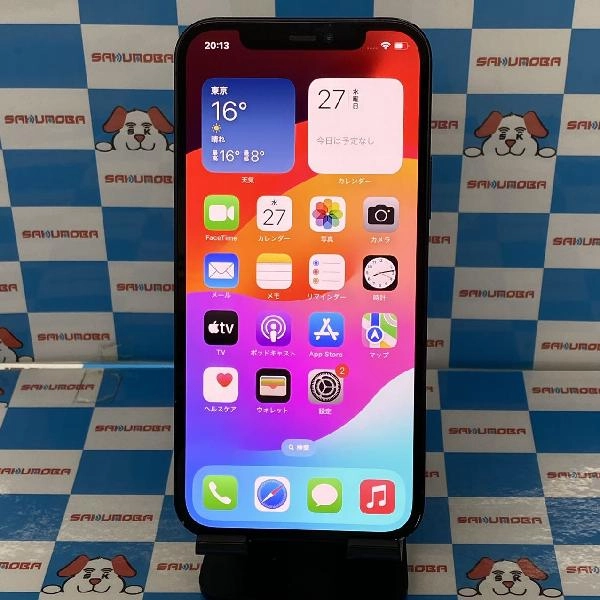 iPhone12 au版SIMフリー 128GB MGHU3J/A A2402 ジャンク品 ブラック