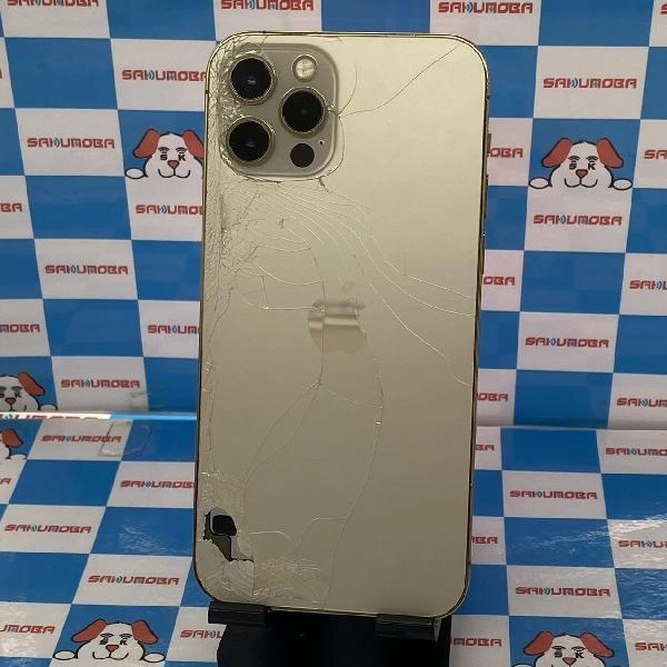 iPhone12 Pro au版SIMフリー 128GB MGM73J/A A2406 ジャンク品 ゴールド