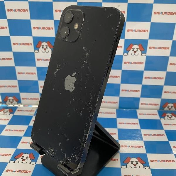 iPhone12 SoftBank版SIMフリー 128GB MGHU3J/A A2402 ジャンク品 ブラック