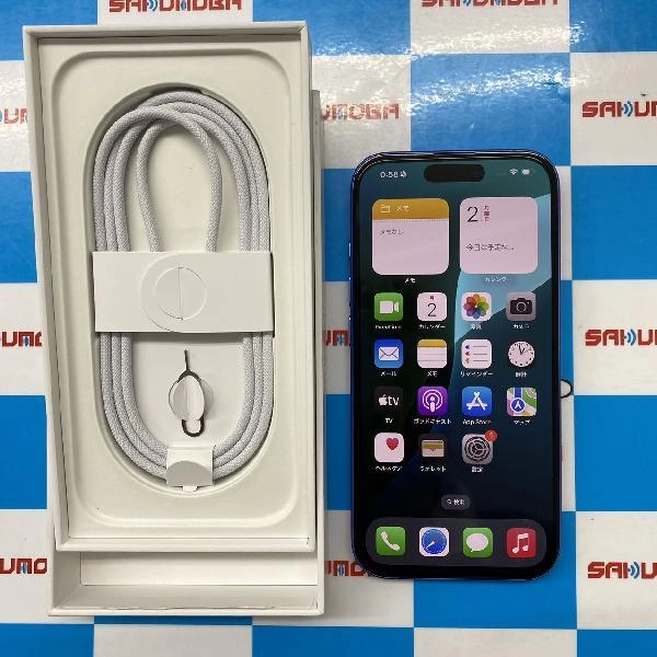 iPhone16 Apple版SIMフリー 128GB MYDU3J/A A3286 新品同様 ブルー