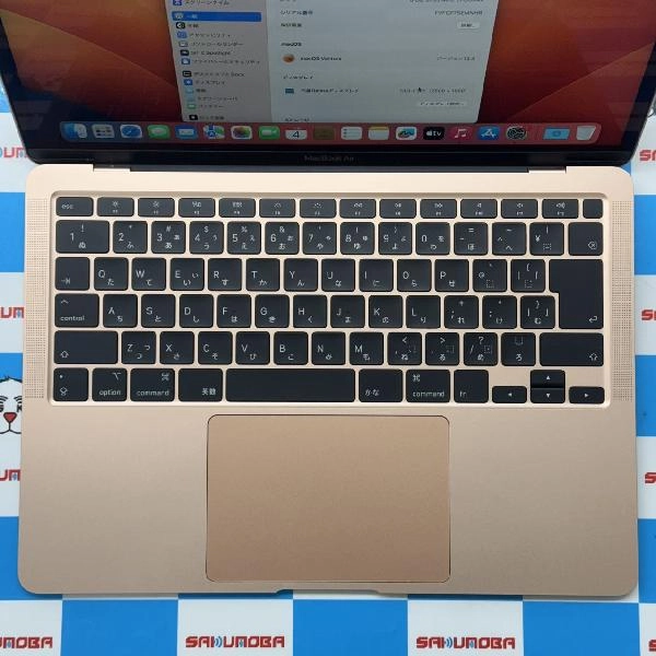 MacBook Air Retina 13インチ 2020 256GB A2179 極美品 ゴールド