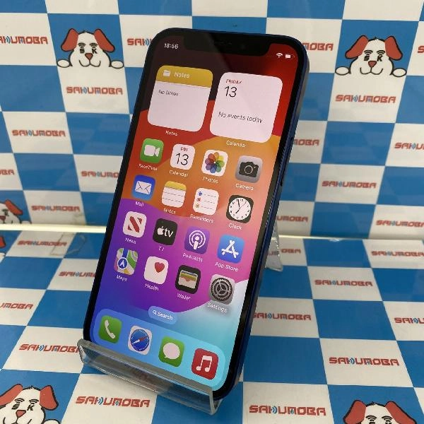iPhone12 mini SoftBank版SIMフリー 64GB MGAP3J/A A2398 美品 ブルー