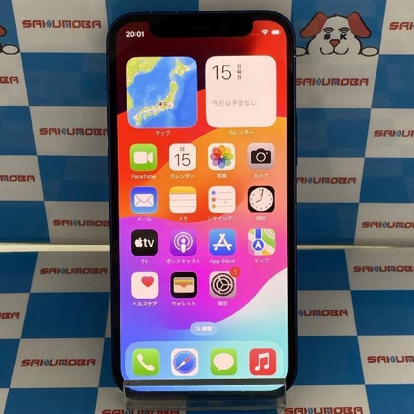 iPhone12 mini Apple版SIMフリー 64GB MGAP3J/A A2398 訳アリ品 ブルー