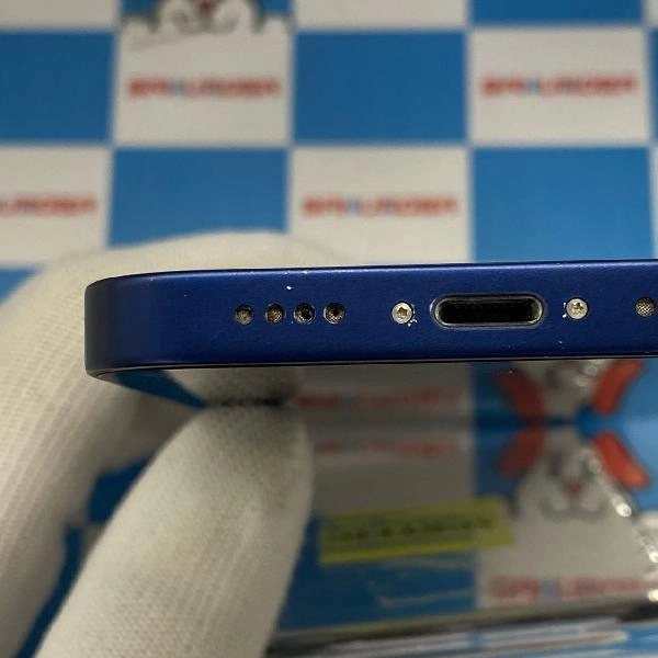 iPhone12 mini Apple版SIMフリー 64GB MGAP3J/A A2398 訳アリ品 ブルー
