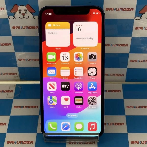 iPhone12 mini au版SIMフリー 64GB MGAP3J/A A2398 極美品 ブルー