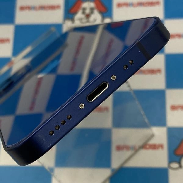 iPhone12 mini au版SIMフリー 64GB MGAP3J/A A2398 極美品 ブルー