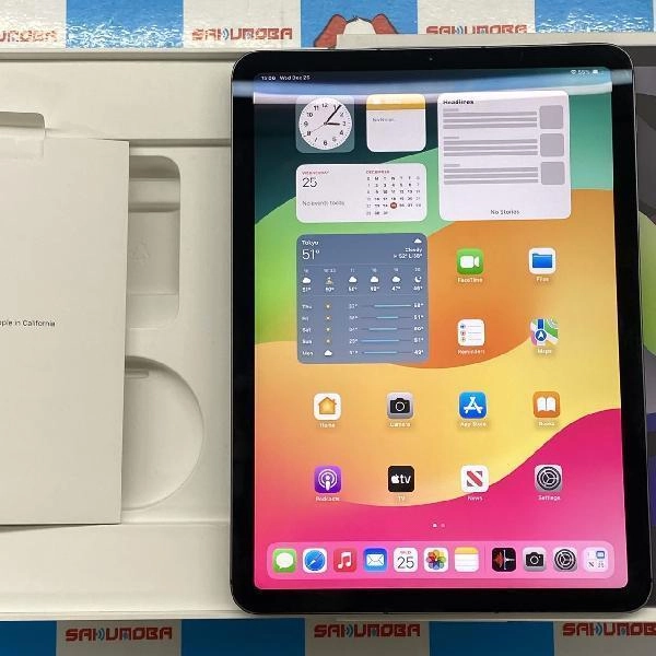 iPad Air 第4世代 SoftBank版SIMフリー 64GB MYGW2J/A A2072 スペースグレイ