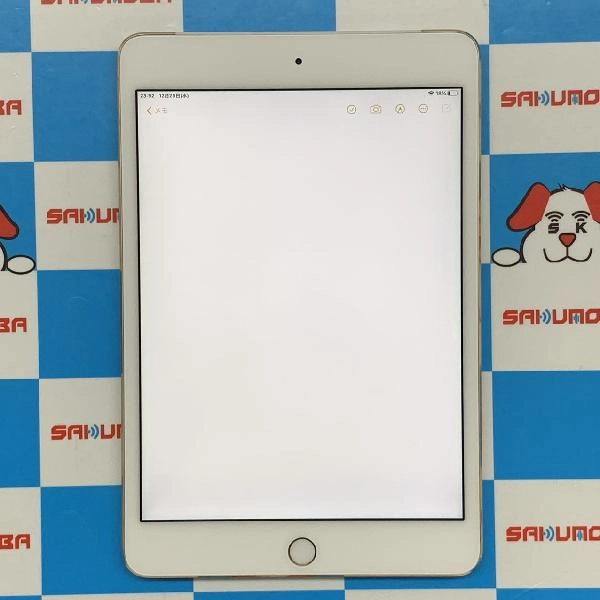 iPad mini 第4世代 au版SIMフリー 16GB MK712J/A A1550 訳あり品 ゴールド