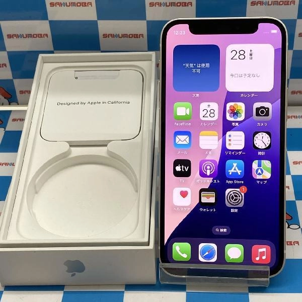 iPhone12 mini Apple版SIMフリー 64GB MGA63J/A A2398 極美品 ホワイト
