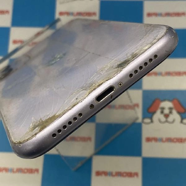 iPhone11 SoftBank版SIMフリー 256GB MWMC2J/A A2221 ジャンク品 パープル