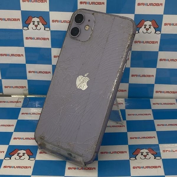 iPhone11 SoftBank版SIMフリー 256GB MWMC2J/A A2221 ジャンク品 パープル