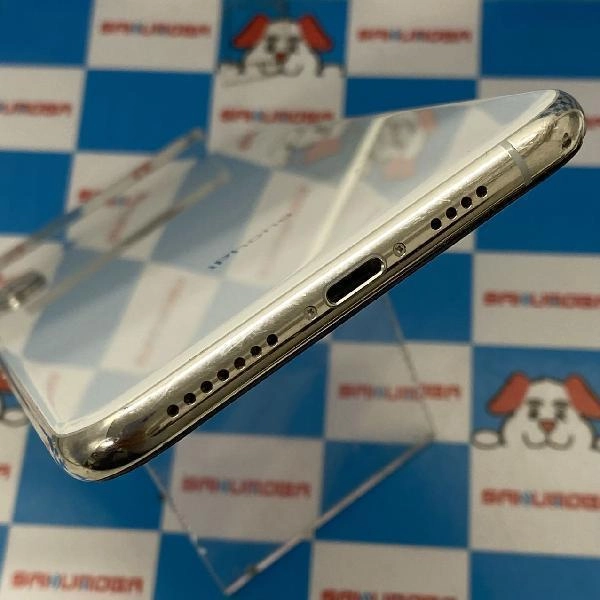 iPhoneXS Max au版SIMフリー 256GB MT6V2J/A A2102 ジャンク品 シルバー