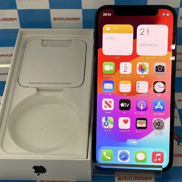 iPhone12 mini au版SIMフリー 64GB MGA03J/A A2398 極美品 ブラック