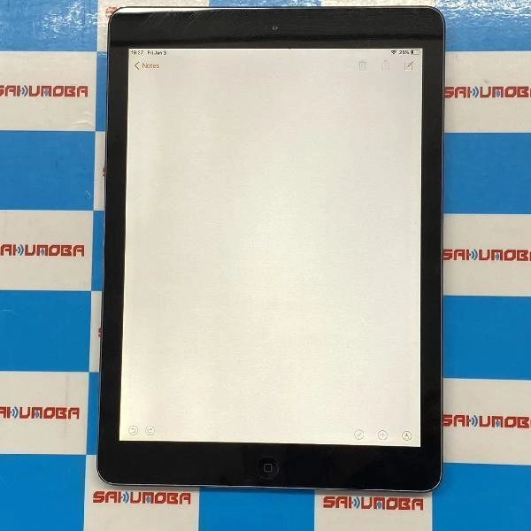 iPad Air 第1世代 Wi-Fiモデル 16GB MD785J/A A1474 訳あり品 スペースグレイ