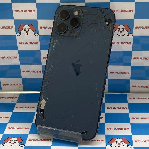 iPhone12 Pro Max Apple版SIMフリー 256GB MGD23J/A A2410 ジャンク品 パシフィックブルー