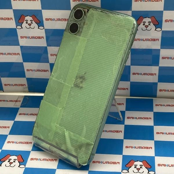 iPhone11 SoftBank版SIMフリー 64GB MWLY2J/A A2221 ジャンク品 グリーン