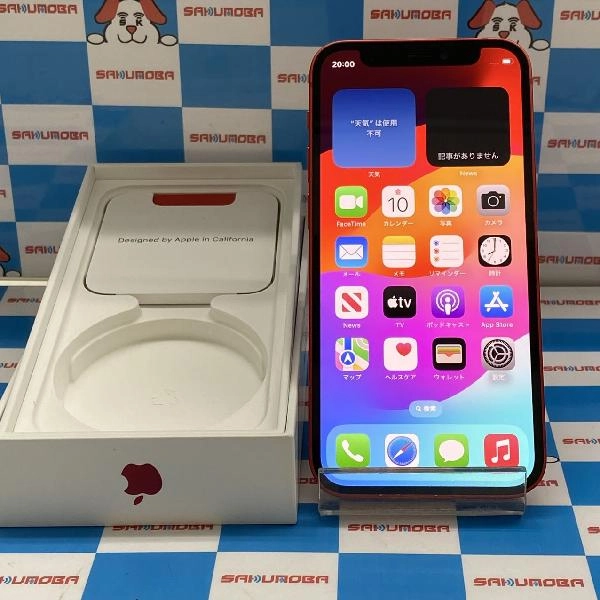 iPhone12 mini SoftBank版SIMフリー 64GB MGAE3J/A A2398 Product Red