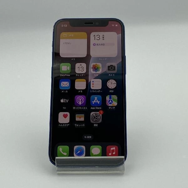 iPhone12 mini au版SIMフリー 256GB MGDV3J/A A2398 ジャンク品 ブルー