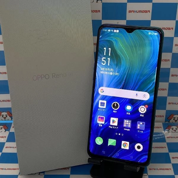 OPPO Reno A SIMフリー 64GB 訳あり品 ブルー
