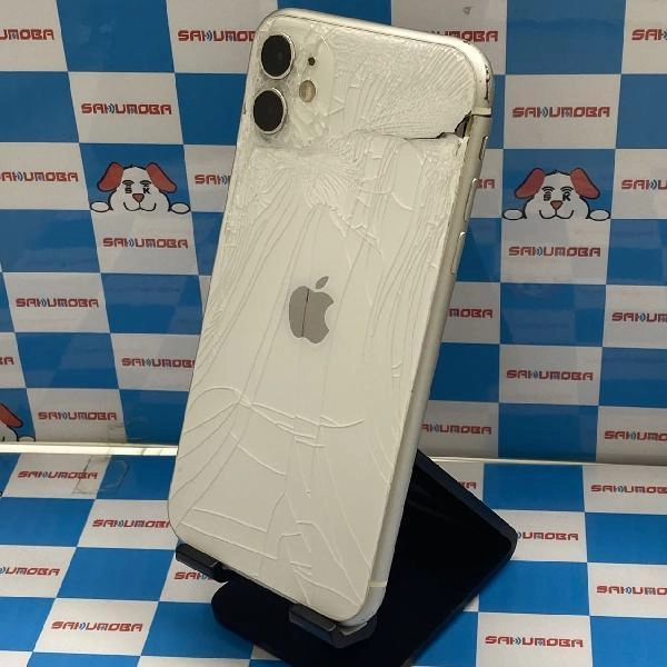 iPhone11 docomo版SIMフリー 256GB MWM82J/A A2221 ジャンク品 ホワイト